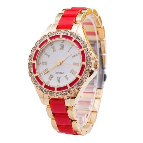 leisure womens wristwatches watch diamond inlaid plastic strap quartz watch roman digital women's leisures fashion watchs, Slivery;brown
leisure womens wristwatches watch diamond inlaid plastic strap quartz watch roman digital women's leisures fashion watchs, Slivery;brown