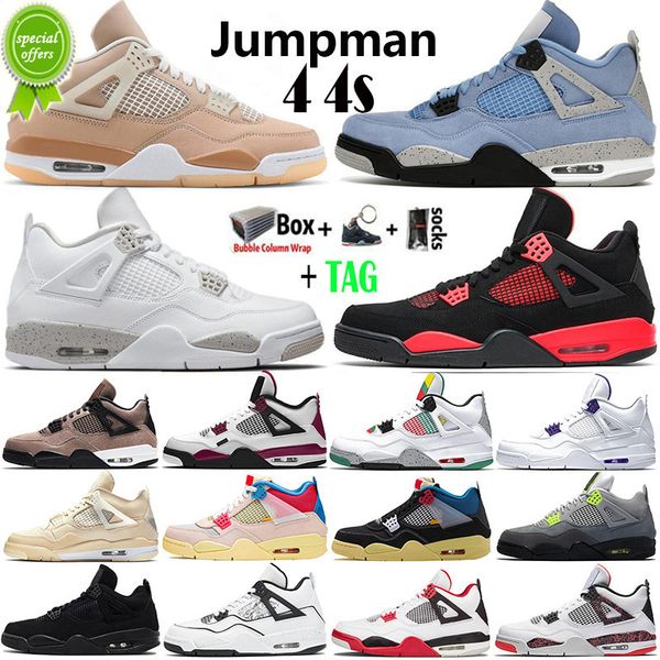 2022 with box jumpman 4 4s mens basketball shoes red thunder university blue white oreo sail bred fire red neon black cat metallic purple
2022 with box jumpman 4 4s mens basketball shoes red thunder university blue white oreo sail bred fire red neon black cat metallic purple