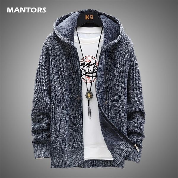 men slim sweater coat mens sweater cardigan winter fleece liner hooded sweaters thick warm knitted mens jacket clothing 220809, White;black
men slim sweater coat mens sweater cardigan winter fleece liner hooded sweaters thick warm knitted mens jacket clothing 220809, White;black