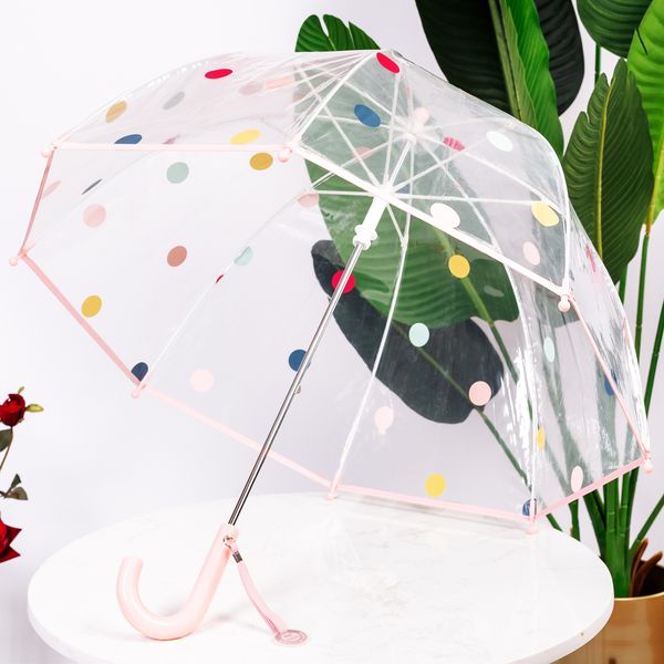 children's rain gear anti-pinch hand umbrella color polka dot cute cartoon sunflower full fiber, Red;brown
children's rain gear anti-pinch hand umbrella color polka dot cute cartoon sunflower full fiber, Red;brown