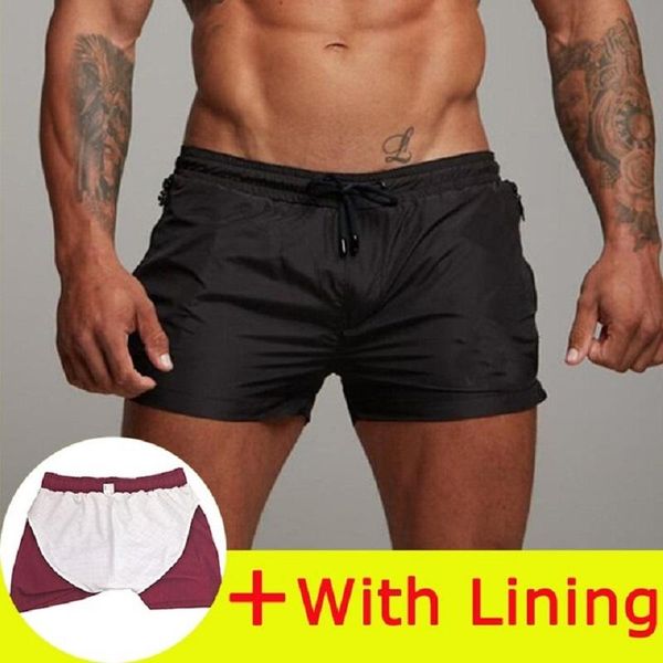 men's shorts summer board swimwear mens swim beach boxer swimming trunks men swimsuit shortsmen's, White;black
men's shorts summer board swimwear mens swim beach boxer swimming trunks men swimsuit shortsmen's, White;black