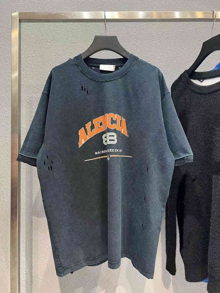 balenciga designer t-shirts paris fashion t-shirt 2022 summer new double b small scissors holes casual versatile loose short sleeve unisex, White
balenciga designer t-shirts paris fashion t-shirt 2022 summer new double b small scissors holes casual versatile loose short sleeve unisex, White