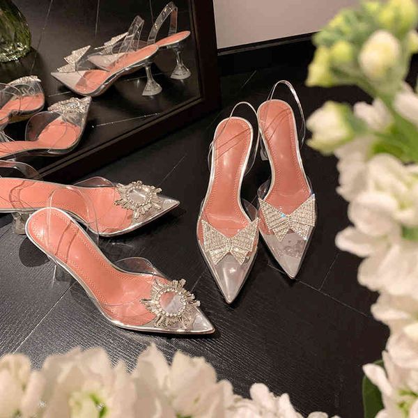 sandals meimei bow sunflower transparent princess shoes summer pointed back trip with thin heel sandals for women 3f6t, Black
sandals meimei bow sunflower transparent princess shoes summer pointed back trip with thin heel sandals for women 3f6t, Black