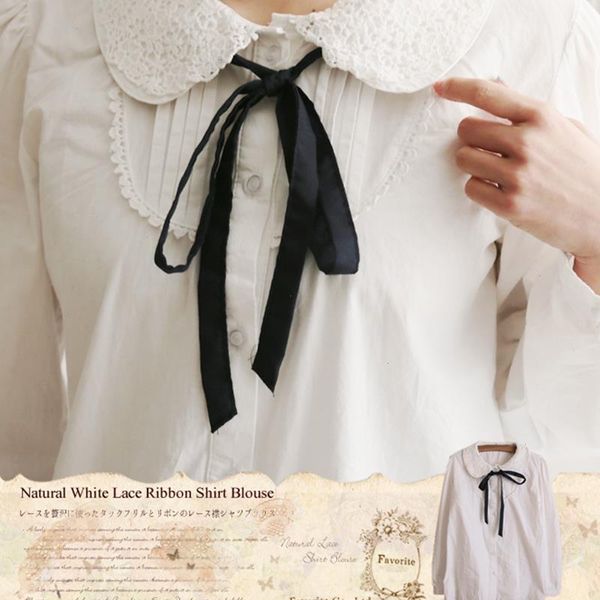 japanese mori girl sweet shirt women white peter pan collar long sleeve bow embriodery vestido kawaii blouses blusa a107
japanese mori girl sweet shirt women white peter pan collar long sleeve bow embriodery vestido kawaii blouses blusa a107