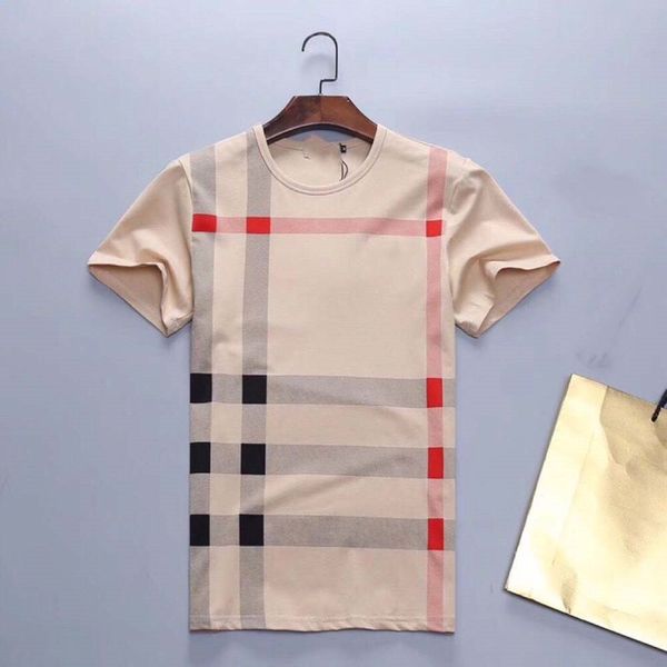 2022 summer mens designer t shirt short sleeve t-shirt simple round neck pullover plaid men's casual cotton 16, White;black
2022 summer mens designer t shirt short sleeve t-shirt simple round neck pullover plaid men's casual cotton 16, White;black