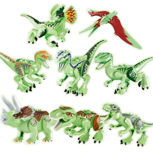 luminous dinosaur blocks toys for children jurassic tyrannosaurus glow in the dark building blocks educational toy gift home decoration
luminous dinosaur blocks toys for children jurassic tyrannosaurus glow in the dark building blocks educational toy gift home decoration