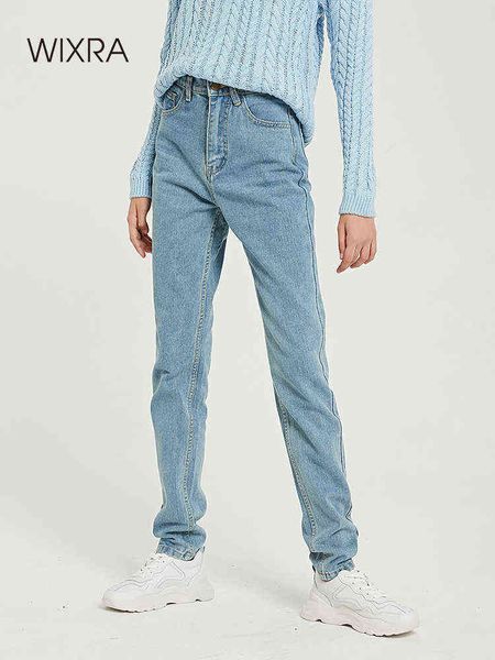 wixra basic jeans soft pants harem female straight all match high waist femme long denim pants for women plus size l220726, Blue
wixra basic jeans soft pants harem female straight all match high waist femme long denim pants for women plus size l220726, Blue