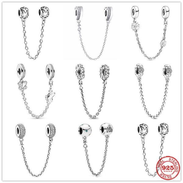 silver 925 sparkling clear sparkle flower safety chain charm bead fit pandora bracelet pendant diy jewelry for women with original box, Black
silver 925 sparkling clear sparkle flower safety chain charm bead fit pandora bracelet pendant diy jewelry for women with original box, Black
