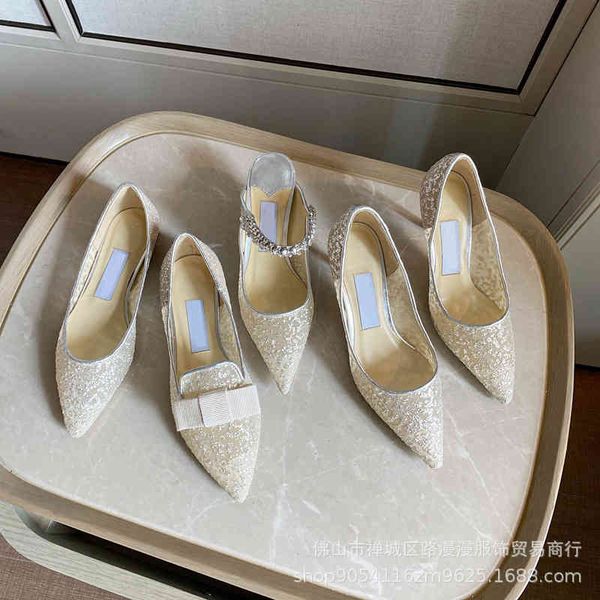 dress shoes bing series silver glittering powder tulle single shoes pointed shallow mouth high heels elegant wedding flat sole, Black
dress shoes bing series silver glittering powder tulle single shoes pointed shallow mouth high heels elegant wedding flat sole, Black