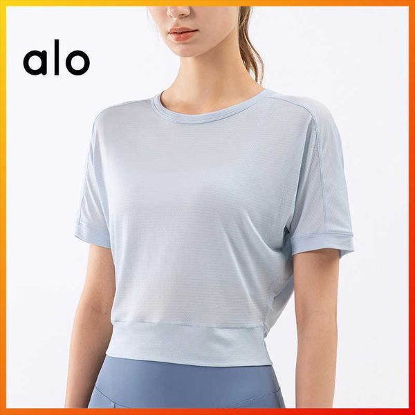 alo yoga women's short sleeve loose sports workout clothes gym outdoor leisure sports t-shirt breathable cool, White;red
alo yoga women's short sleeve loose sports workout clothes gym outdoor leisure sports t-shirt breathable cool, White;red