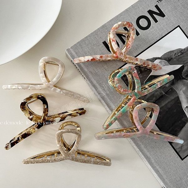 13cm woman large acetate cross hair claw colorful barrettes girl french elegance hair clips headwear hair accessories, Slivery;white
13cm woman large acetate cross hair claw colorful barrettes girl french elegance hair clips headwear hair accessories, Slivery;white