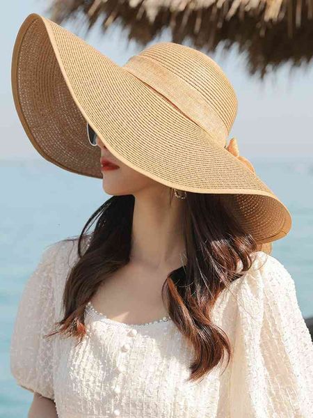 hats korean version tide big brimmed straw sunscreen sunshade beach women's seaside summer foldable sun versatile, Blue;gray
hats korean version tide big brimmed straw sunscreen sunshade beach women's seaside summer foldable sun versatile, Blue;gray