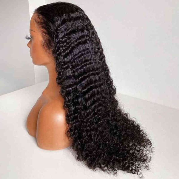 34 36 inch human hair wig 40 deep wave moxika closure 13x4 5x5 frontal remy 150 220608, Black
34 36 inch human hair wig 40 deep wave moxika closure 13x4 5x5 frontal remy 150 220608, Black