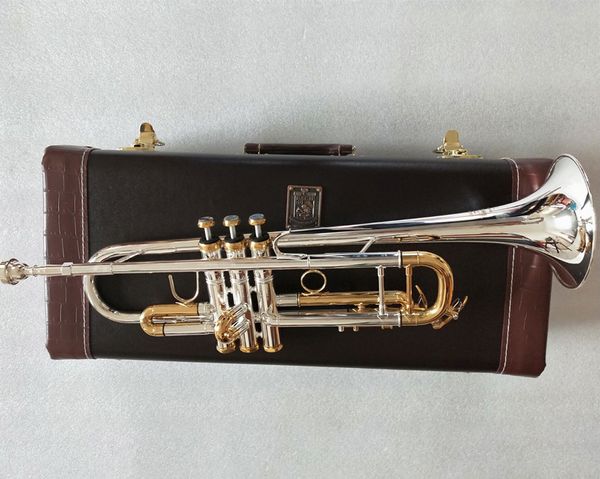 stradivarius lt180s-72 trumpet authentic double silver plated b flat professional trumpet musical instruments brass
stradivarius lt180s-72 trumpet authentic double silver plated b flat professional trumpet musical instruments brass