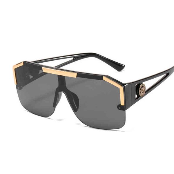 new luxury oversized men sunglass brand digner sun glass for women fashion gradient square, White;black
new luxury oversized men sunglass brand digner sun glass for women fashion gradient square, White;black