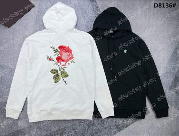 22ss men women designer sports sweatshirts hoodies flowers embroidery cotton casual fashion men green white xs, Black
22ss men women designer sports sweatshirts hoodies flowers embroidery cotton casual fashion men green white xs, Black