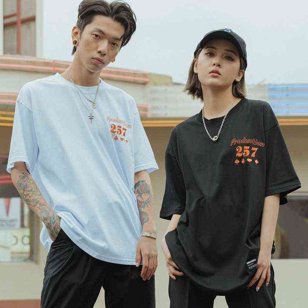 designer men's t-shirt american high street patch embroidered short men's fashion brand loose bf style half sleeve t-shirt couple, White;black
designer men's t-shirt american high street patch embroidered short men's fashion brand loose bf style half sleeve t-shirt couple, White;black