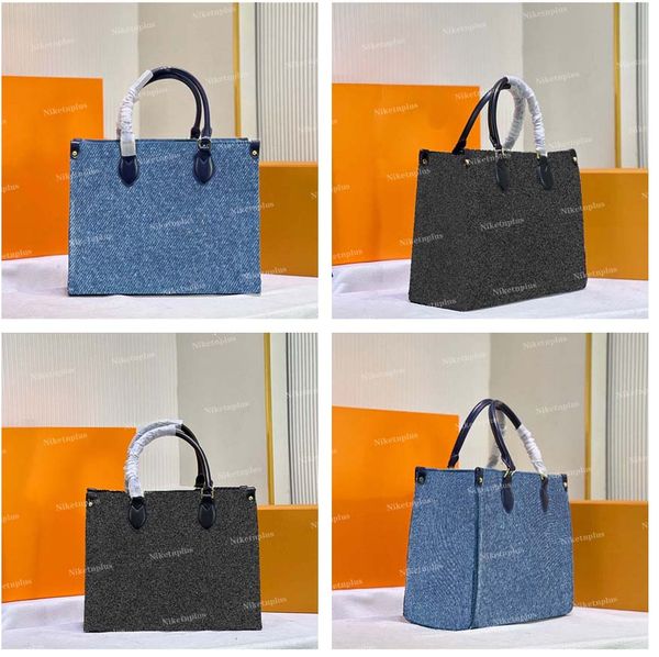 m59608 onthego mm designer women denim tote navy blue jacquard handle bag 2022 luxury designer fashion shoulder bags stone-washed effect on
m59608 onthego mm designer women denim tote navy blue jacquard handle bag 2022 luxury designer fashion shoulder bags stone-washed effect on