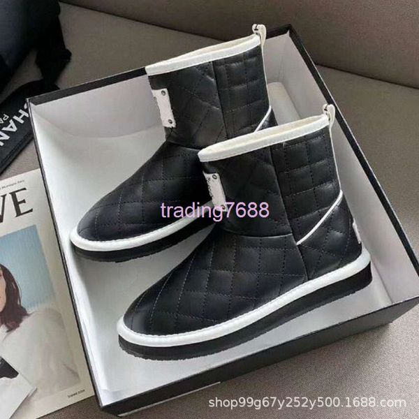 boots boots 21c winter viscose shoes middle upper round head artificial wool korean flat heel casual black cotton
boots boots 21c winter viscose shoes middle upper round head artificial wool korean flat heel casual black cotton