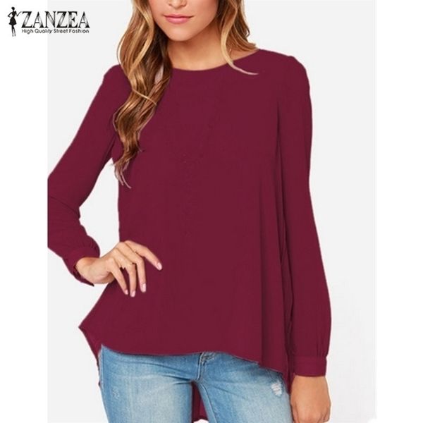 zanzea women blouses casual loose chiffon long sleeve oversized solid shirts autumn blusas plus size y200828, White
zanzea women blouses casual loose chiffon long sleeve oversized solid shirts autumn blusas plus size y200828, White