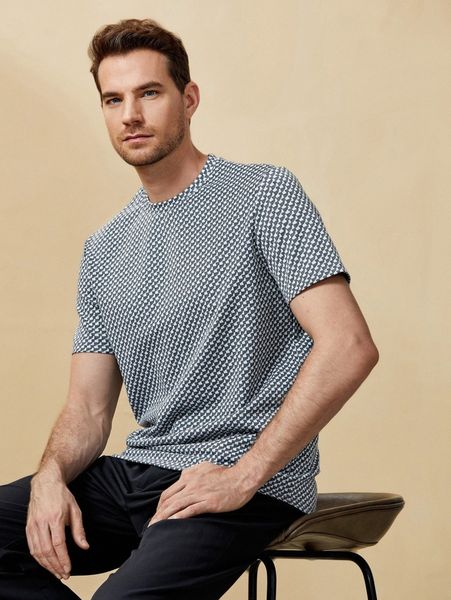 men allover print tee n8tr#, White;black 
men allover print tee n8tr#, White;black