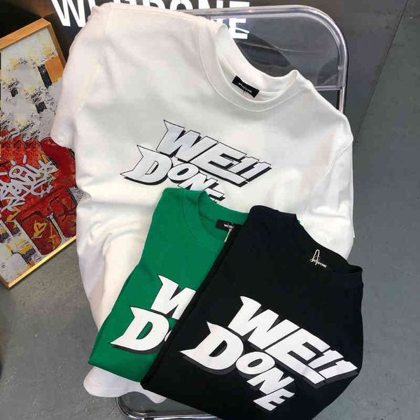 designer men's t-shirt 2022 early spring fashion brand foam thick print lettering men's and women's loose short sleeve t-shir, White;black
designer men's t-shirt 2022 early spring fashion brand foam thick print lettering men's and women's loose short sleeve t-shir, White;black