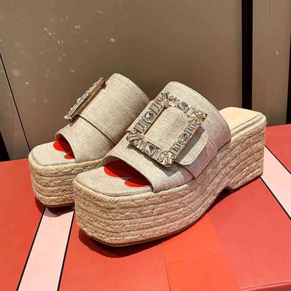 dress shoes summer new female wedges luxury slippers square button design platform weave ladies fisherman shoes, Black
dress shoes summer new female wedges luxury slippers square button design platform weave ladies fisherman shoes, Black