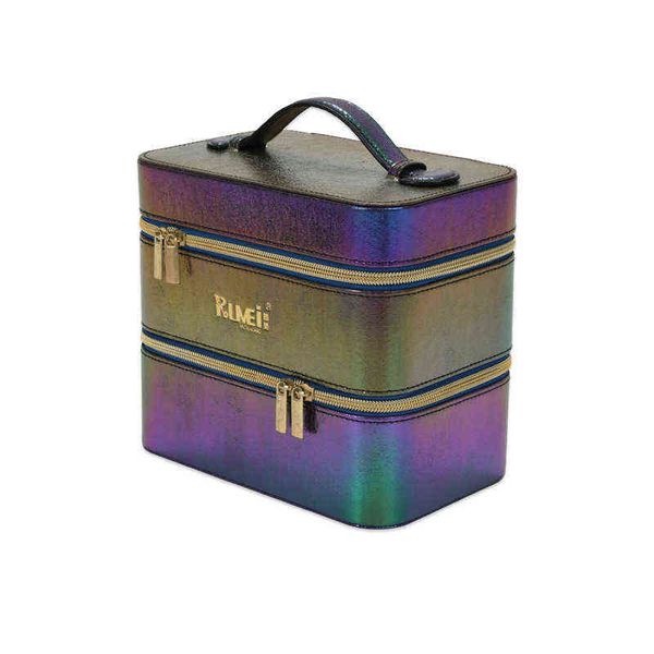 laser cosmetic bag storage leather case three-layer large capacity pu double zipper cosmetic storage bag 220625
laser cosmetic bag storage leather case three-layer large capacity pu double zipper cosmetic storage bag 220625