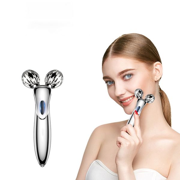 solar galvanic double heads roller 3d handheld microcurrent face massager for uplift and tighten skin
solar galvanic double heads roller 3d handheld microcurrent face massager for uplift and tighten skin
