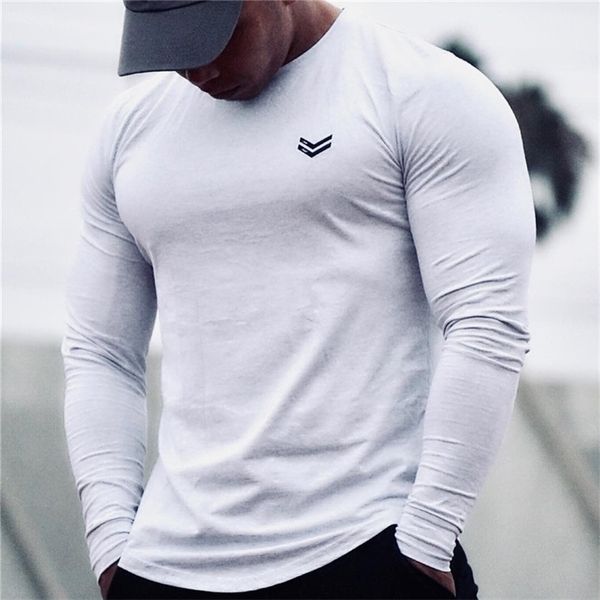 tshirt men autumn long sleeve oneck t shirt men brand clothing fashion fitness cotton tee clothing 201116, White;black
tshirt men autumn long sleeve oneck t shirt men brand clothing fashion fitness cotton tee clothing 201116, White;black