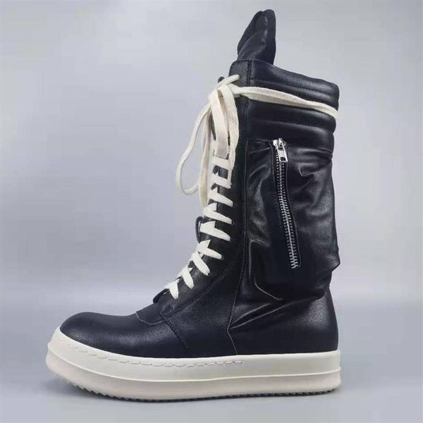 men motorcycle leather boots high-mid-calf winter riding boot sneaker lace up casual zip flats black man shoes227c 
men motorcycle leather boots high-mid-calf winter riding boot sneaker lace up casual zip flats black man shoes227c