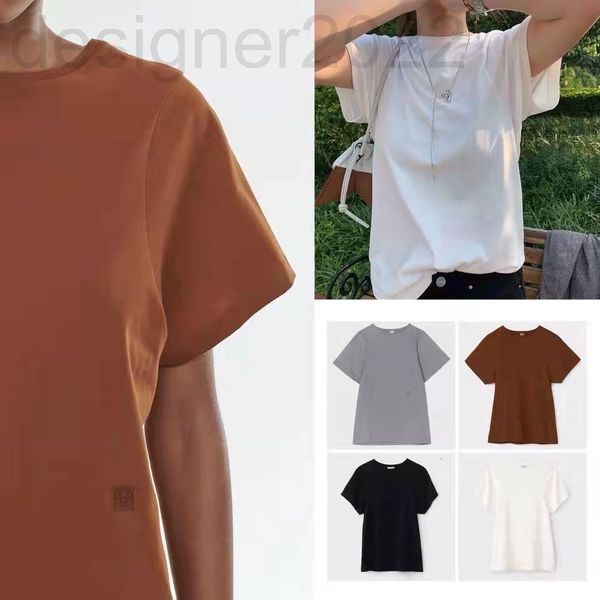 women's t-shirt designer to niche classic design embroidered short sleeved t-shirt round neck women's nbdv, White
women's t-shirt designer to niche classic design embroidered short sleeved t-shirt round neck women's nbdv, White