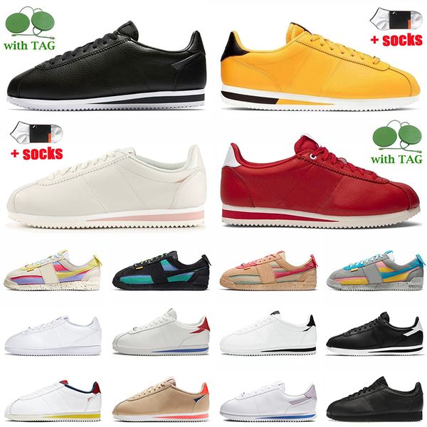 2022 classic cortezs leather black white running shoes fashion women mens trainers union la x cortez sesame premium blue purple yellow
2022 classic cortezs leather black white running shoes fashion women mens trainers union la x cortez sesame premium blue purple yellow