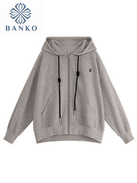 women hoodies harajuku korean oversized sweatshirts vintage solid color long sleeve hooded sweatshirt preppy style zipper coats t220726, Black
women hoodies harajuku korean oversized sweatshirts vintage solid color long sleeve hooded sweatshirt preppy style zipper coats t220726, Black