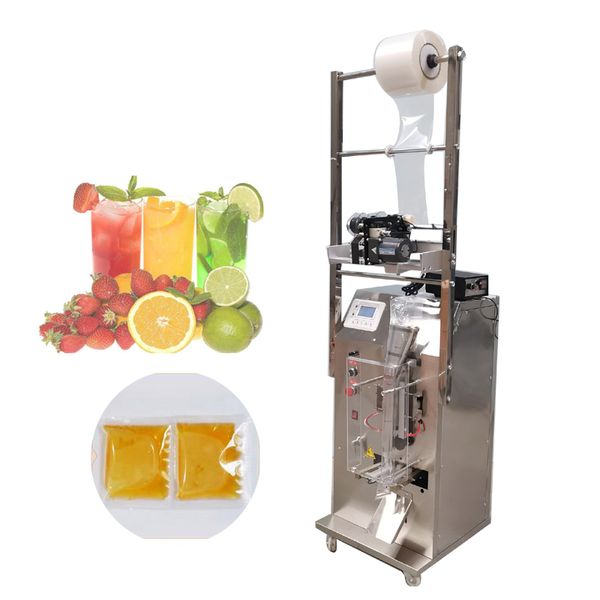 Image of Automatic packing machine for olive oil perfume self suction multi-function liquid packaging machine