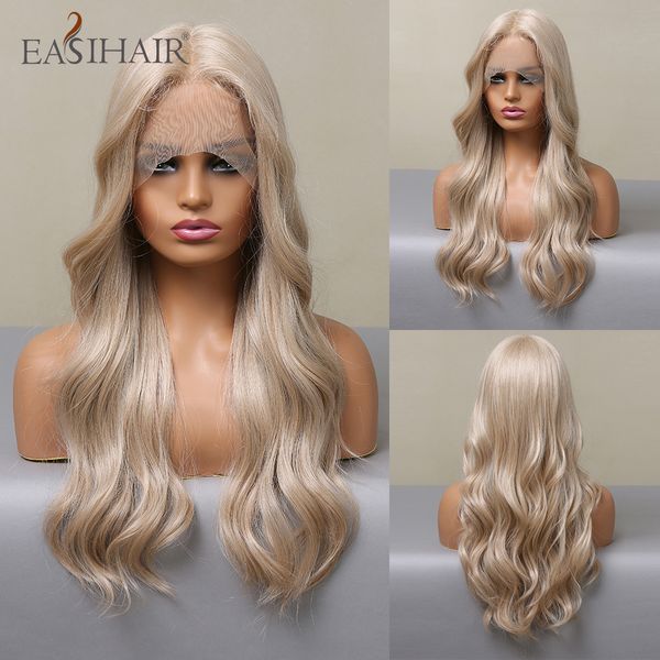 lx brand long blonde lace front synthetic wig natural hair lace frontal wigs for women daily wigs high density cosplay wigfactory direct, Black
lx brand long blonde lace front synthetic wig natural hair lace frontal wigs for women daily wigs high density cosplay wigfactory direct, Black