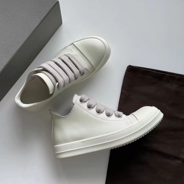 r casual shoes medium high low black white men's women's leather lace up fashion breathable thick soled sneakers 36-46
r casual shoes medium high low black white men's women's leather lace up fashion breathable thick soled sneakers 36-46