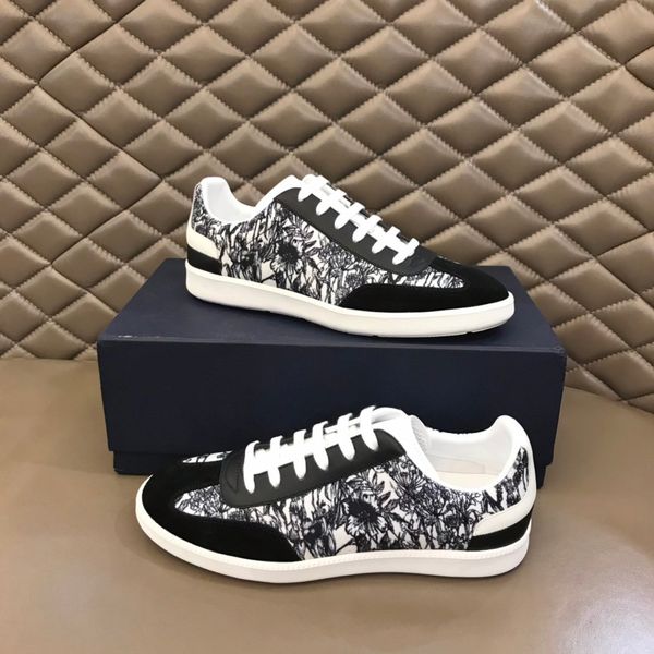 spring men shoes luxury designer brand cowhide leather printing casual sneaker soft and comfortable, Black
spring men shoes luxury designer brand cowhide leather printing casual sneaker soft and comfortable, Black