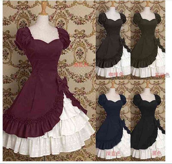girls vintage lace ball gown medieval dress gothic flare sleeve palace princess lolita dresses women retro party clothes cosplay l220714, Black;red
girls vintage lace ball gown medieval dress gothic flare sleeve palace princess lolita dresses women retro party clothes cosplay l220714, Black;red