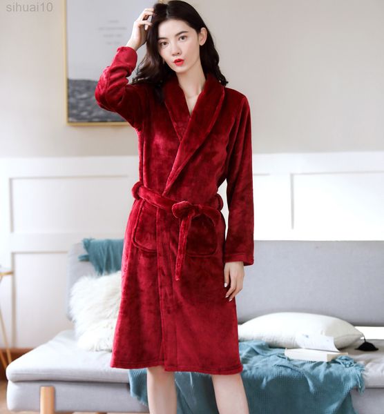 winter wine red pyjamas nightwear bathrobe women flannel bathrobe coral fleece pyjamas hombre night camouflage bride garment l220803, Black;red
winter wine red pyjamas nightwear bathrobe women flannel bathrobe coral fleece pyjamas hombre night camouflage bride garment l220803, Black;red