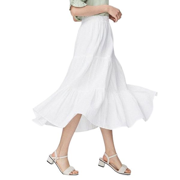 skirts semir half length skirt women cotton texture stitching loose mid-length elastic waist 2022 summer style w78x#, Black
skirts semir half length skirt women cotton texture stitching loose mid-length elastic waist 2022 summer style w78x#, Black