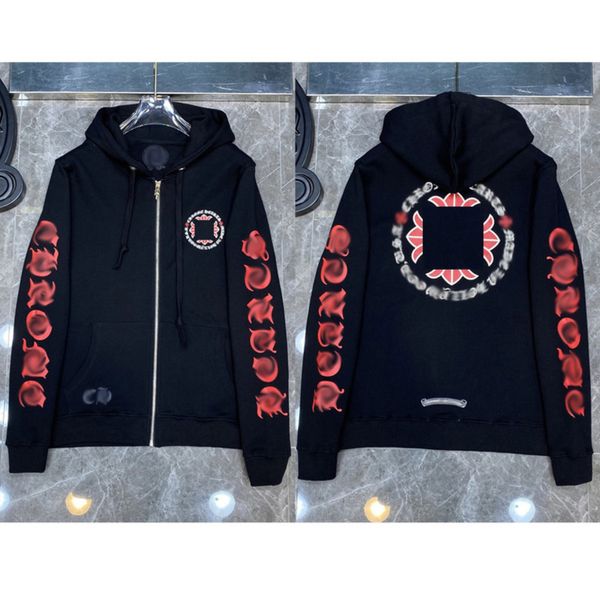 brand luxury men's jackets zipper men hoodies designer horseshoe cross fashion print ch sweatshirts women loose coat casual pullover h, Black;brown
brand luxury men's jackets zipper men hoodies designer horseshoe cross fashion print ch sweatshirts women loose coat casual pullover h, Black;brown