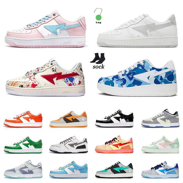baped sta sk8 bapestas sneakers mens womens designer platform shoes with socks abc black white camo pink green tokyo navy off fashion bapest
baped sta sk8 bapestas sneakers mens womens designer platform shoes with socks abc black white camo pink green tokyo navy off fashion bapest