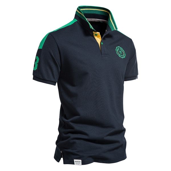 aiopeson brand quality cotton polo shirts for men short sleeve casual social business mens sport polo t shirt tees 220704, White;black
aiopeson brand quality cotton polo shirts for men short sleeve casual social business mens sport polo t shirt tees 220704, White;black