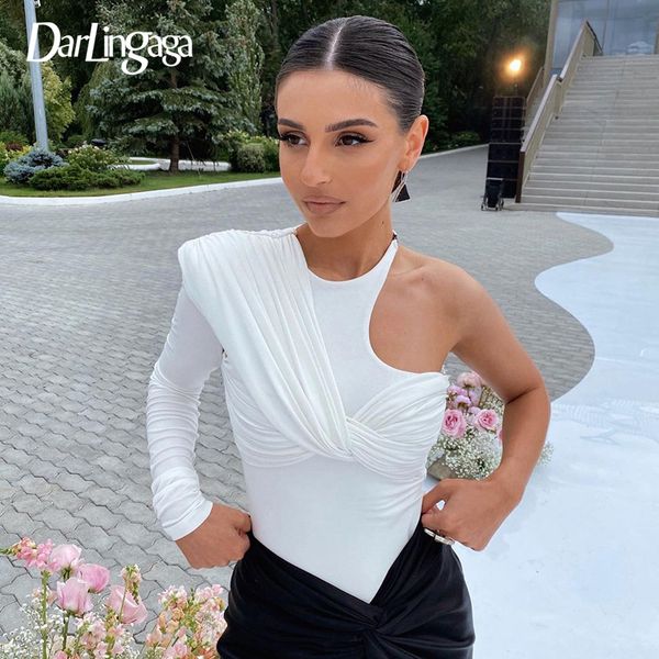 asymmetrical one shoulder twisted bodysuit women fashion folds body autumn club party bodysuits streetwear, Black;white
asymmetrical one shoulder twisted bodysuit women fashion folds body autumn club party bodysuits streetwear, Black;white
