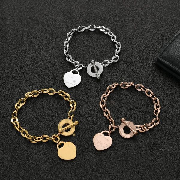 love bracelet heart fine jewelry for women gold charm bracelet pulseiras with gift box, Golden;silver
love bracelet heart fine jewelry for women gold charm bracelet pulseiras with gift box, Golden;silver