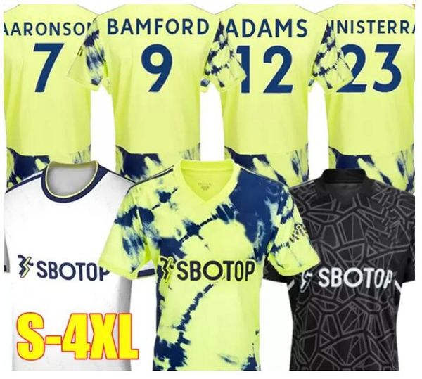 s-4xl 22 23 bamford home away soccer jerseys raphinha harrison blue shirt 2022 2023 leeds unitedes third james meslier uniforms men kids foo, Black;yellow
s-4xl 22 23 bamford home away soccer jerseys raphinha harrison blue shirt 2022 2023 leeds unitedes third james meslier uniforms men kids foo, Black;yellow