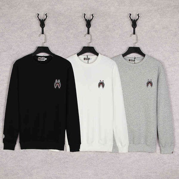 factory online export new designer brand sweater chaopai bap classic shark head embroidery small label casual plush for men and women, Black
factory online export new designer brand sweater chaopai bap classic shark head embroidery small label casual plush for men and women, Black