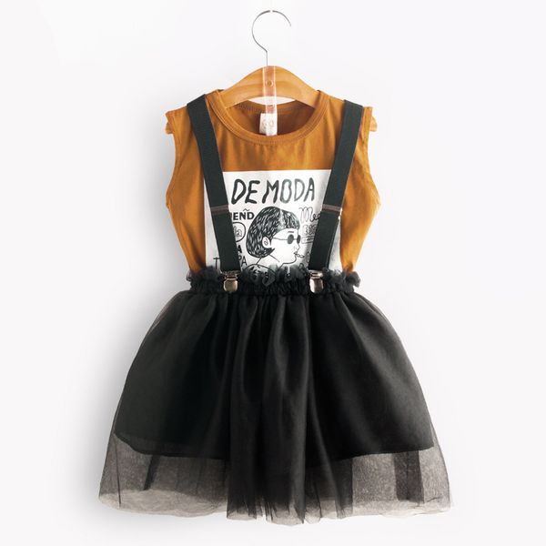 girls designer clothing sets kids summer fashion outfits baby sleeveless gauze skirts suits child cotton ruffle vest with braces skirts b82, White
girls designer clothing sets kids summer fashion outfits baby sleeveless gauze skirts suits child cotton ruffle vest with braces skirts b82, White