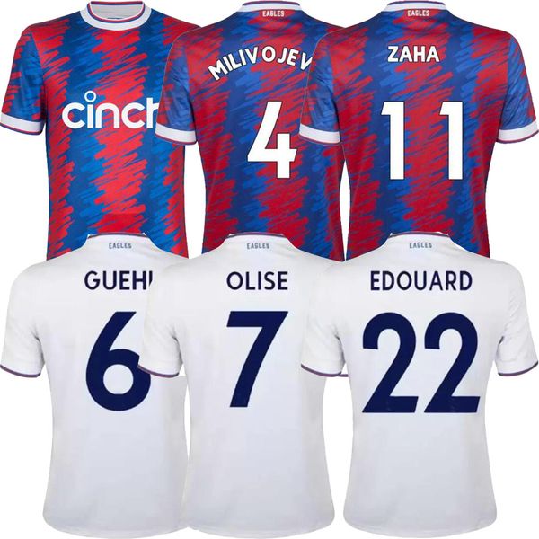 22 23 crystal olise soccer jerseys palace home away benteke mateta olise zaha 2022 2023 eze camiseta de futbol football shirts top, Black;yellow
22 23 crystal olise soccer jerseys palace home away benteke mateta olise zaha 2022 2023 eze camiseta de futbol football shirts top, Black;yellow